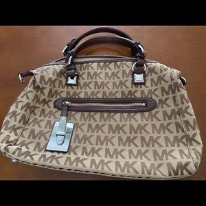 Michael Kors Canvas Logo Briefcase